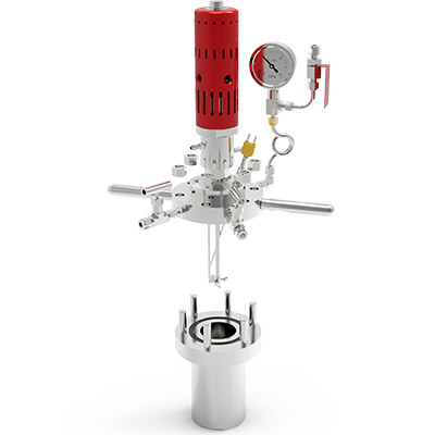 法蘭機械攪拌反應釜結(jié)構(gòu)分解圖